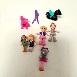 Collection of Vintage Polly Pocket Figures